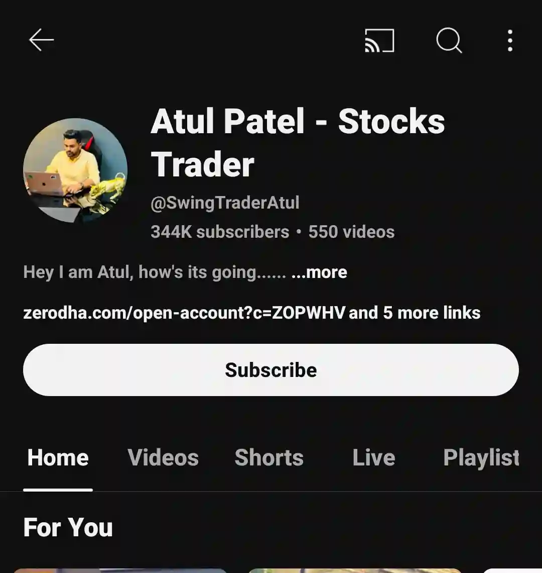 Stocks Trader - Atul Patel Swing Trading Course 2024